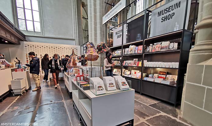 nieuwe kerk amsterdam shop
