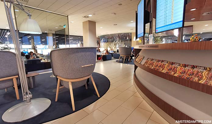 klm crown lounge 25 amsterdam high-backed seats