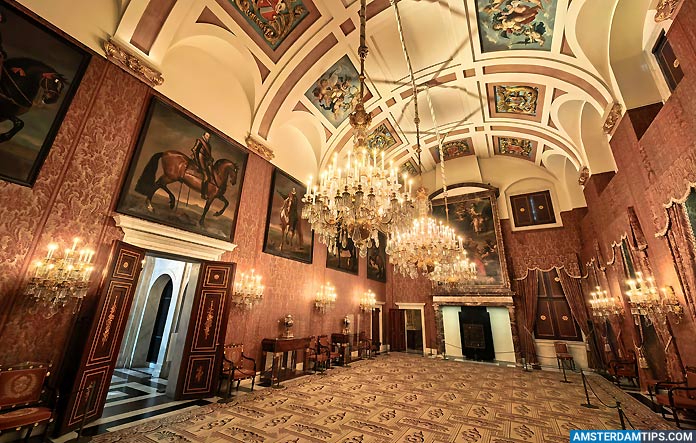 royal palace amsterdam - throne room