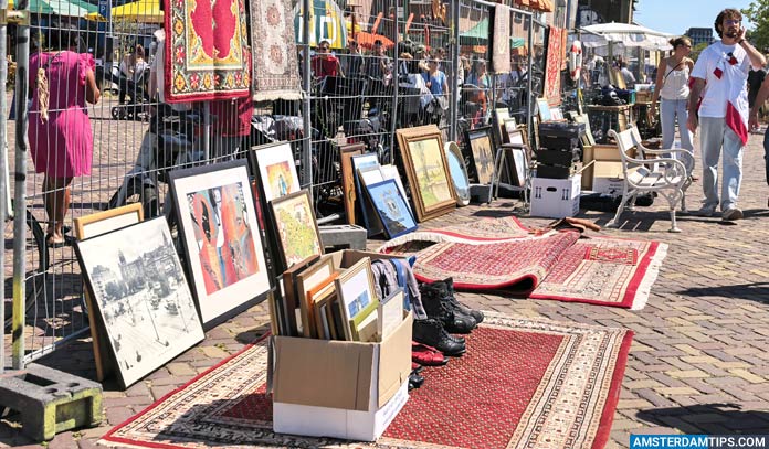ij-hallen amsterdam - bric-a-brac stall