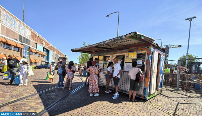 IJ-Hallen amsterdam - ticket kiosk