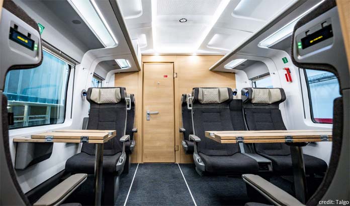 talgo 230 1st class seats