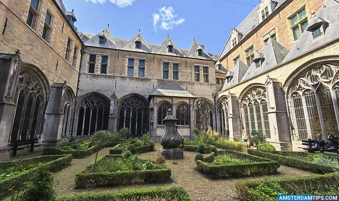 abdij van middelburg - herb garden