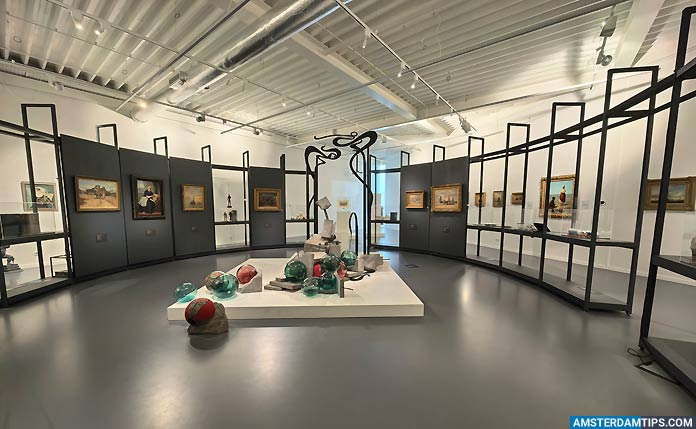 Zandvoorts museum exhibition room