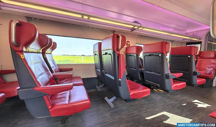 eurocity direct - 1st class cabin