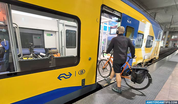 bringing a bike onboard the eurocity direct train