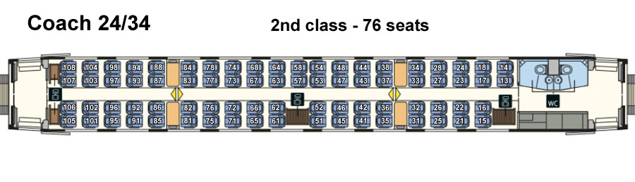 ice3neo seat map coach 24/34