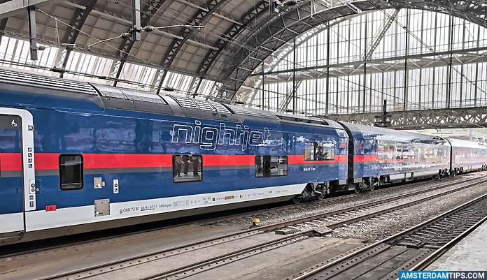 NiohtJet - new genration train at Amsterdam Centraal