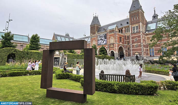 Rijksmuseum gardens - Carel Visser 2026 exhibition