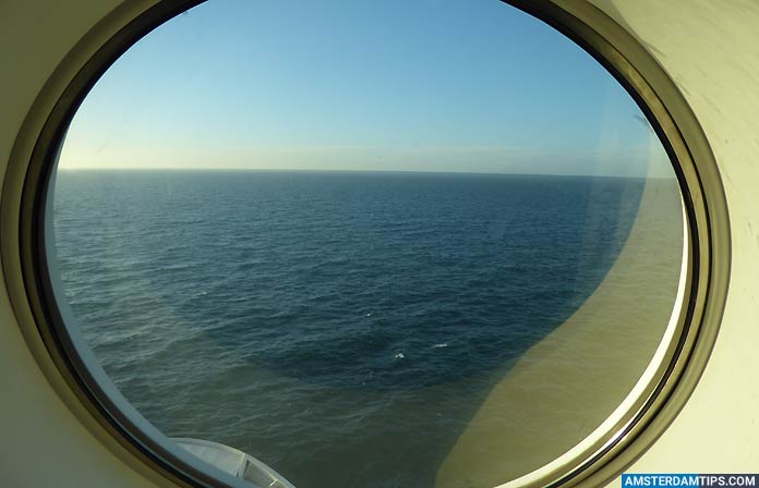 stena line - window in captain's suite cabin