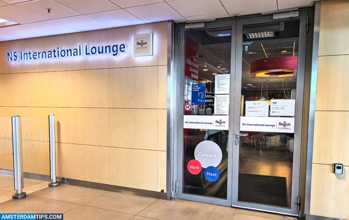 ns international lounge rotterdam centraal - entrance