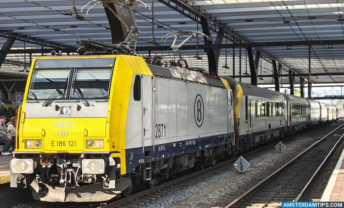 eurocity train (rotterdam-brussels) - locomotive