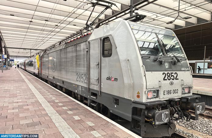 eurocity train (rotterdam-brussels) - 2nd locomotive